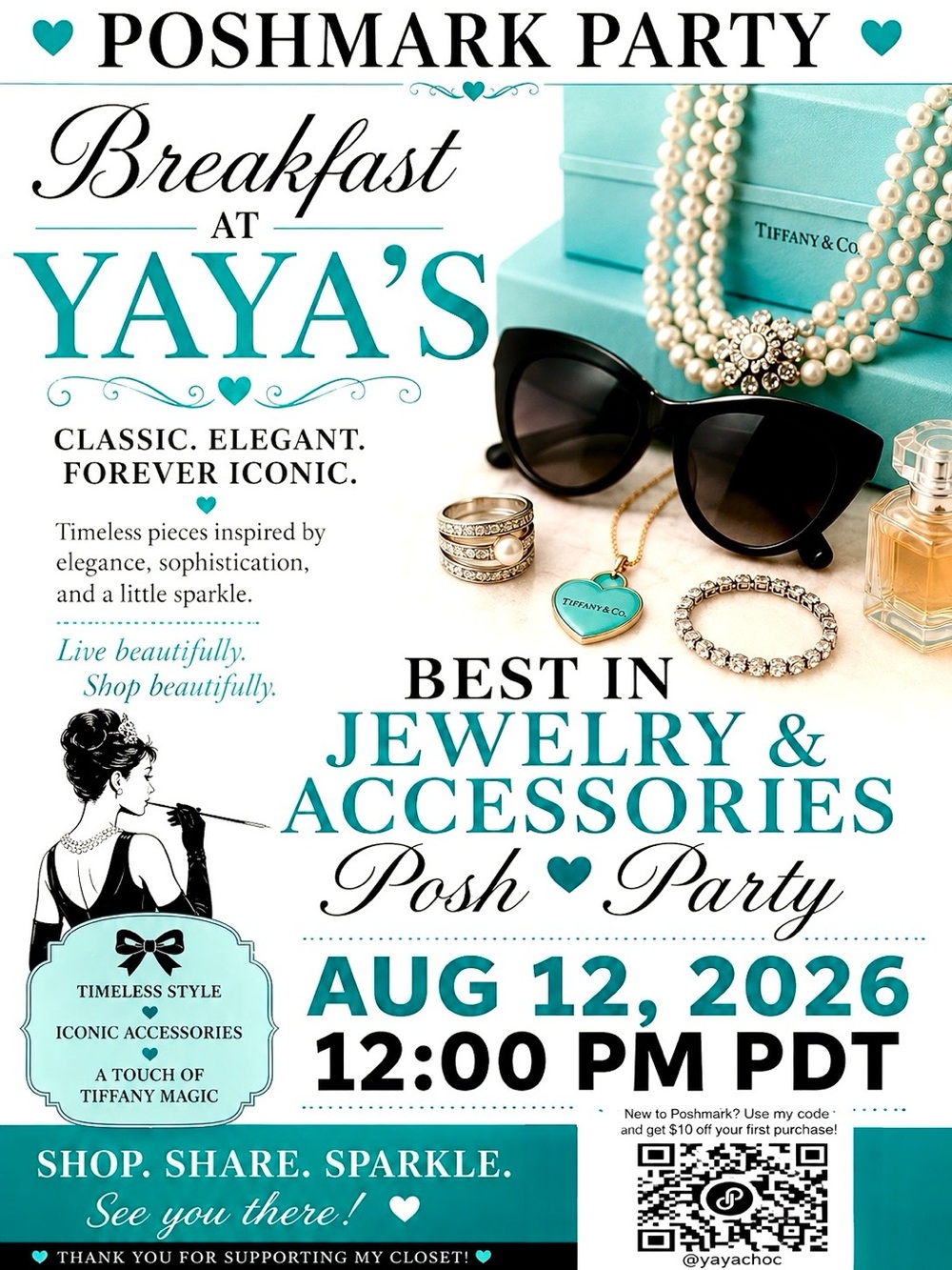 Best in Jewelry & Accessories Posh Party on 8/12/26 I will pick after tnts Pty๐ฅณ - Picture 1 of 3